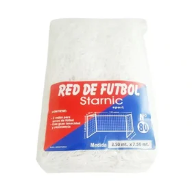 RED MALLA PARA ARCO DE FÚTBOL 7.50m x 2.50m #80