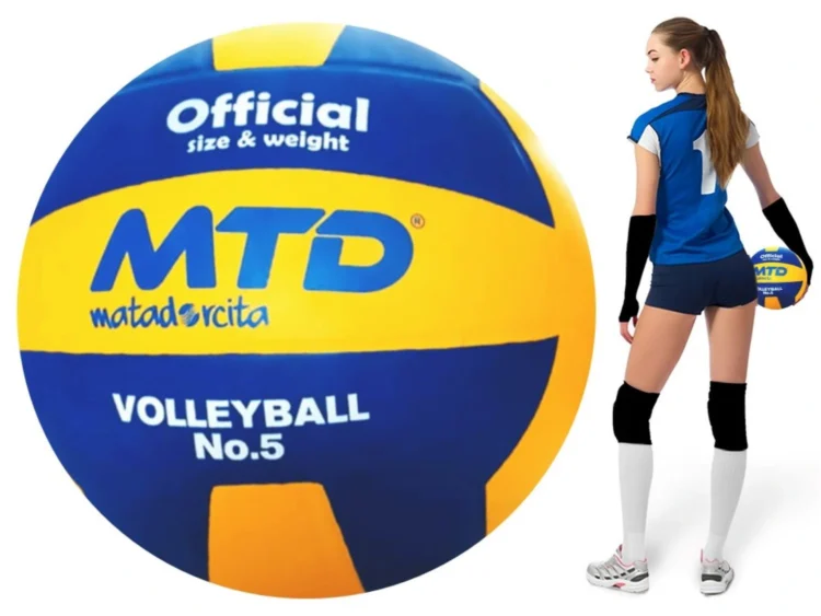 PELOTA PARA VÓLEY TALLA #5 GOMA MTD - Imagen 6