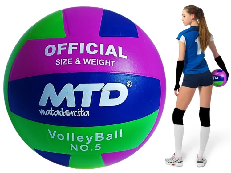 PELOTA PARA VÓLEY TALLA #5 GOMA MTD - Imagen 3