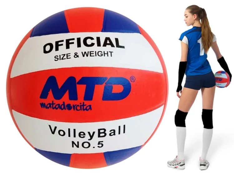 PELOTA PARA VÓLEY TALLA #5 GOMA MTD - Imagen 5