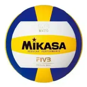 PELOTA PARA VÓLEY TALLA #5 MV210 FIVB CUERO TRATADO MIKASA