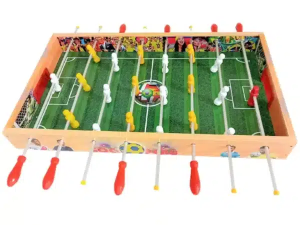 FULBITO DE MESA MANO DE MADERA REVERSIBLE - 5 JUEGOS EN 1