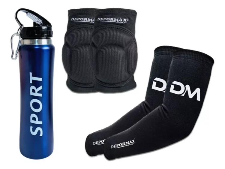 Kit Vóley Voleibol Rodilleras Mangas Tomatodo-Talla S - Imagen 2