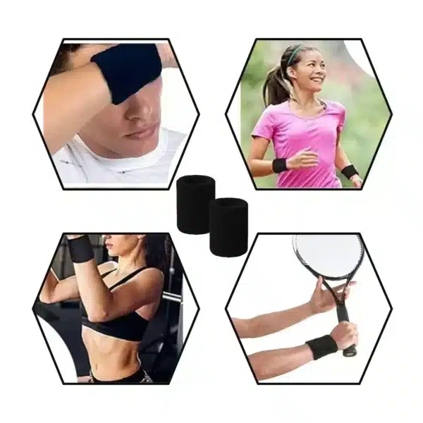 MUÑEQUERA DEPORTIVA DE FELPA - Imagen 11