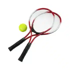 RAQUETAS PARA TENIS PINBO MÁS PELOTA PARA JUNIOR