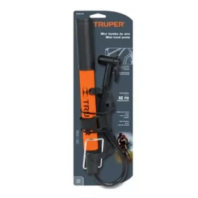 INFLADOR MINI BOMBA DE AIRE 60 PSI TRUPER