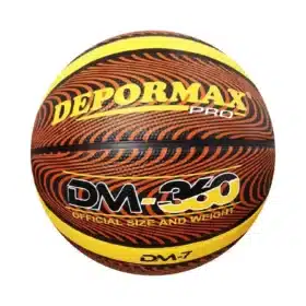 PELOTA PARA BÁSQUET TALLA #7 GOMA CELULAR DM- 360 DEPORMAX
