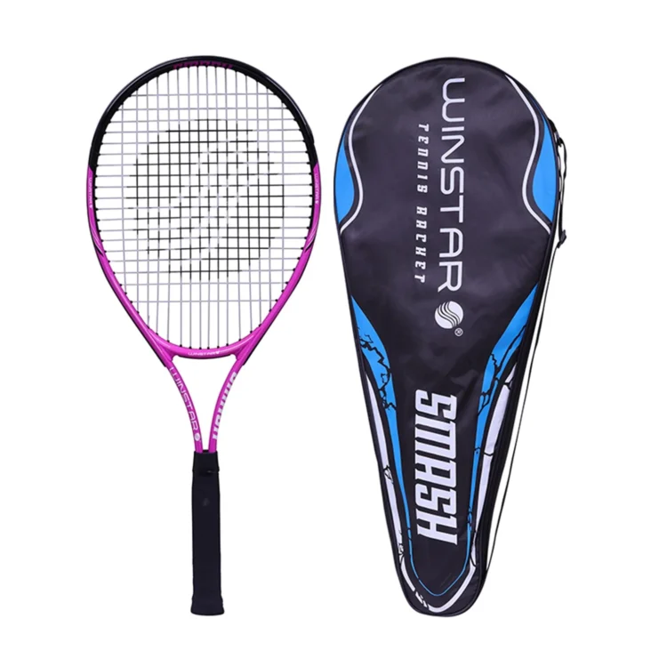 RAQUETA PARA TENIS DE ALUMINIO 27" SMASH EMPUÑADURA 4 3/8 WINSTAR - Imagen 6