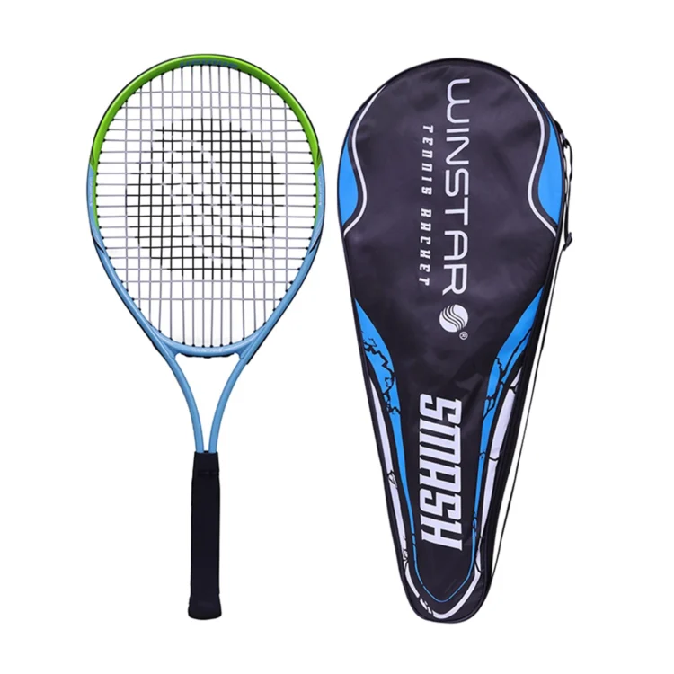 RAQUETA PARA TENIS DE ALUMINIO 27" SMASH EMPUÑADURA 4 3/8 WINSTAR - Imagen 4