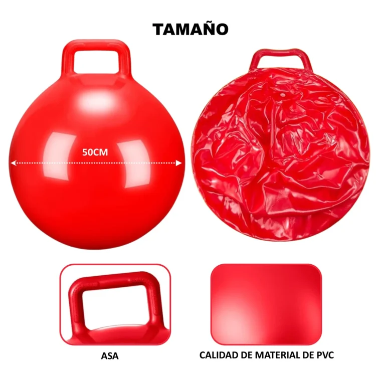 PELOTA SALTARINA TRENDY PARA NIÑOS VINIBALL - Imagen 6