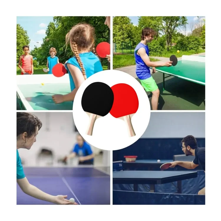 SET PARA PING PONG WINSTAR (2 PALETAS + 3 PELOTAS + RED + ESTUCHE) - Imagen 4