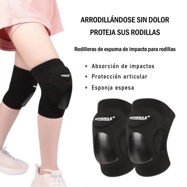 RODILLERAS PARA VÓLEY ESPUMA EVA DEPORMAX - Imagen 3