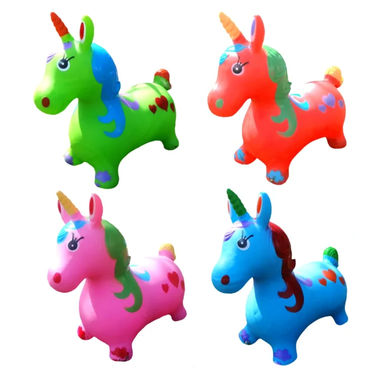 UNICORNIO SALTARIN INFLABLE PARA NIÑOS Y NIÑAS