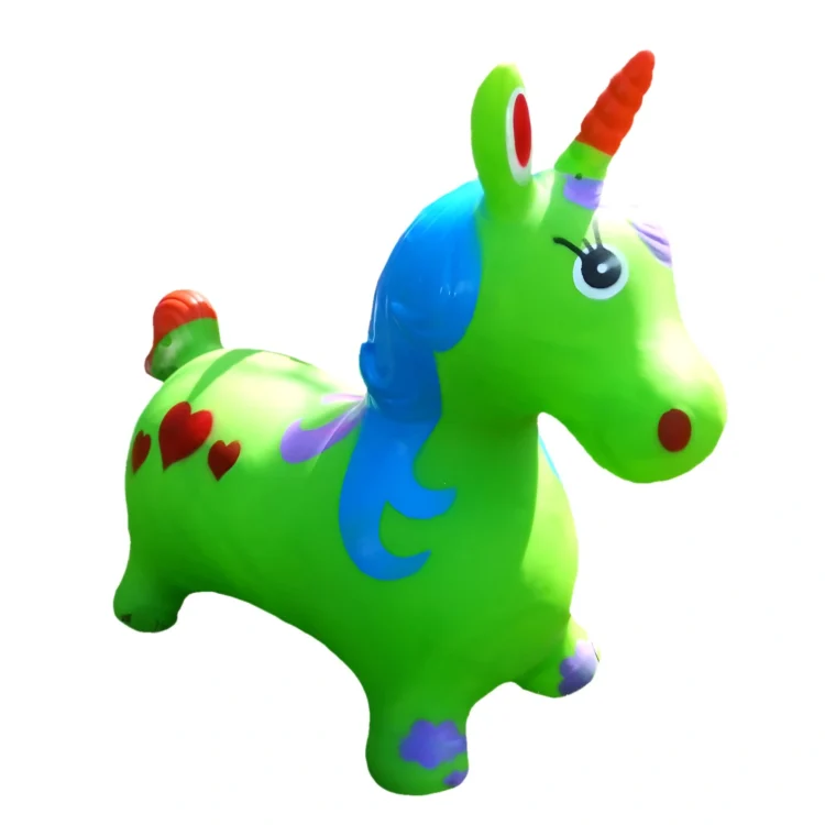 UNICORNIO SALTARIN INFLABLE PARA NIÑOS Y NIÑAS - Imagen 2