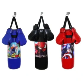 SACO DE BOX INFANTIL CON PAR DE GUANTES