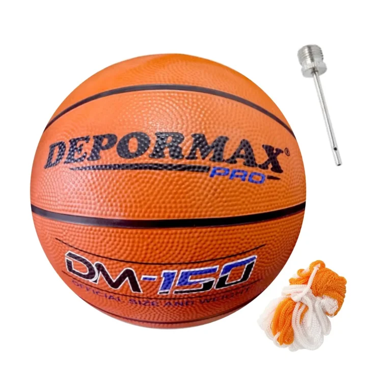 PELOTA PARA BÁSQUET TALLA #3 GOMA DEPORMAX - Imagen 2