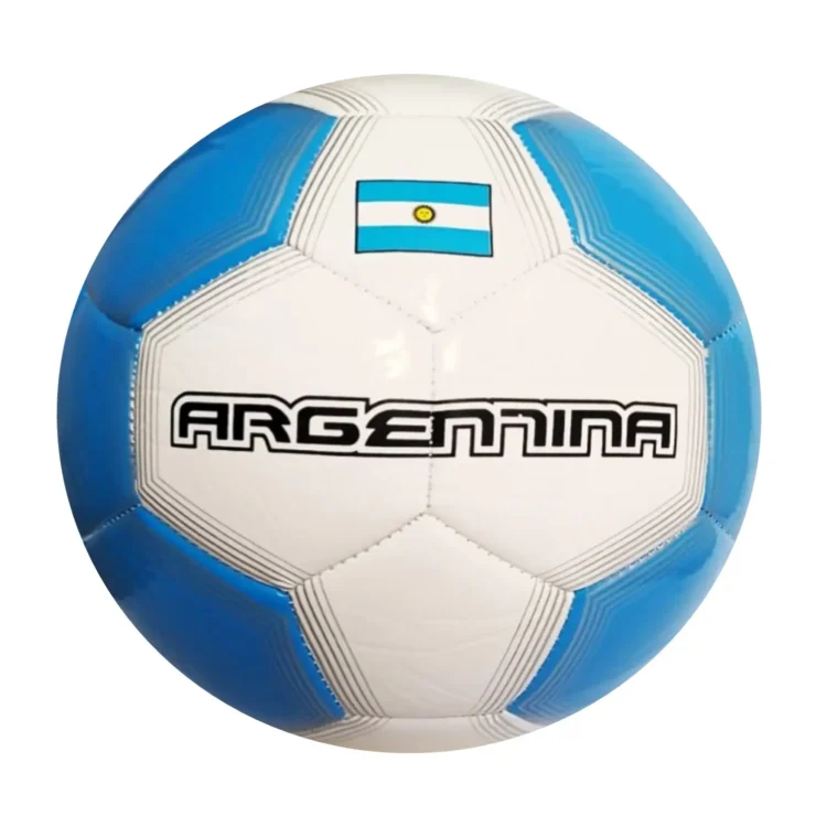 PELOTA PARA FÚTBOL TALLA #5 CUERO COSIDO PAÍSES - Imagen 6