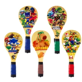 RAQUETAS PALETAS MÁS PELOTA PARA NIÑOS RECREACIONAL