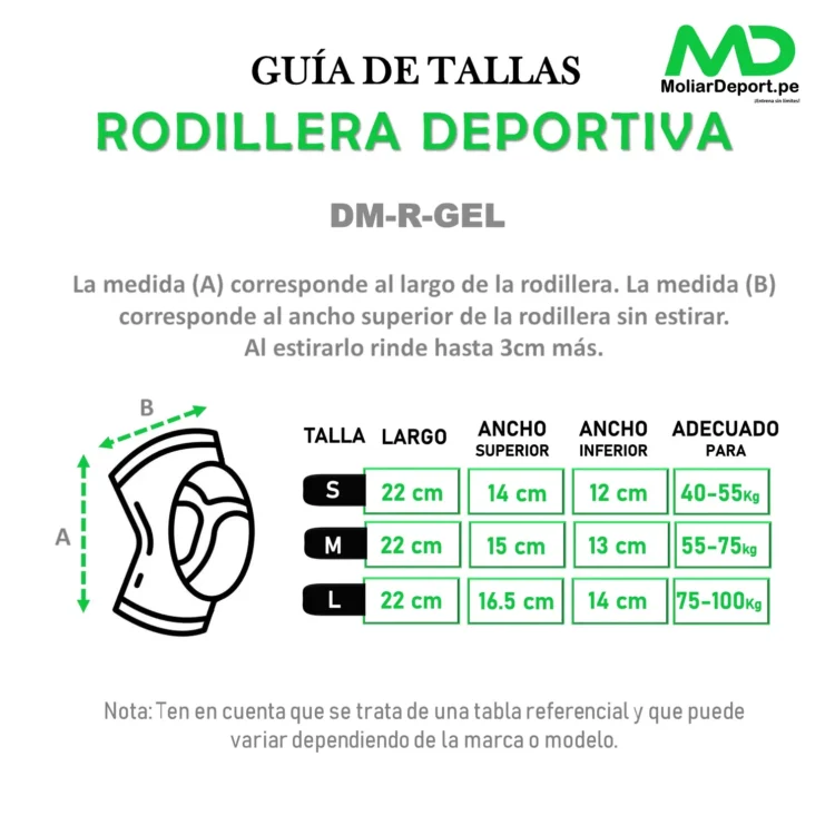 RODILLERAS PARA VÓLEY SILICONA ALTO IMPACTO DEPORMAX - Imagen 7