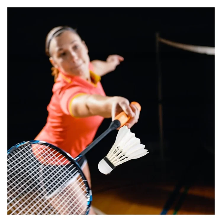 PLUMILLAS DE BÁDMINTON TORNEO X 12 UNID. (GANSO) - Imagen 7