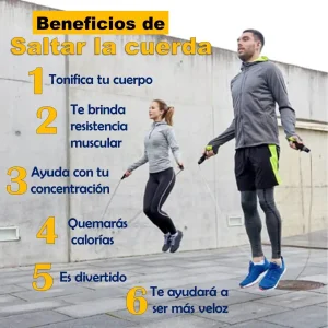 SALTA SOGA CON CONTADOR ELECTRÓNICO PARA ENTRENAMIENTO - 3 METROS - Imagen 12