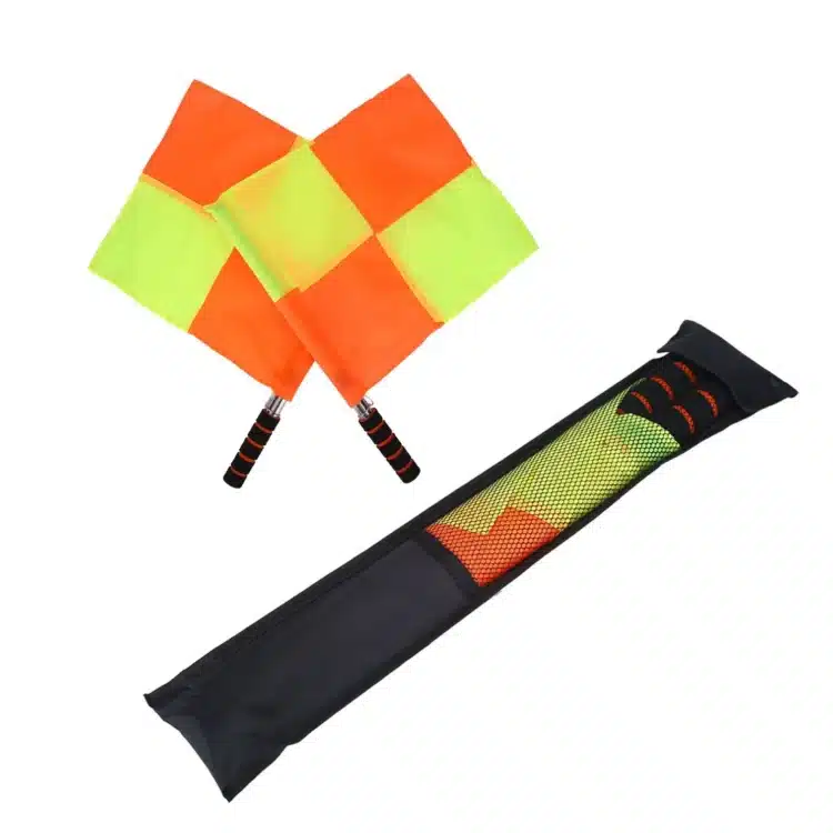BANDERINES PARA ARBITRO ASISTENTE DE FÚTBOL CON ESTUCHE - Imagen 3