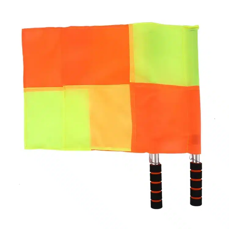 BANDERINES PARA ARBITRO ASISTENTE DE FÚTBOL CON ESTUCHE - Imagen 4
