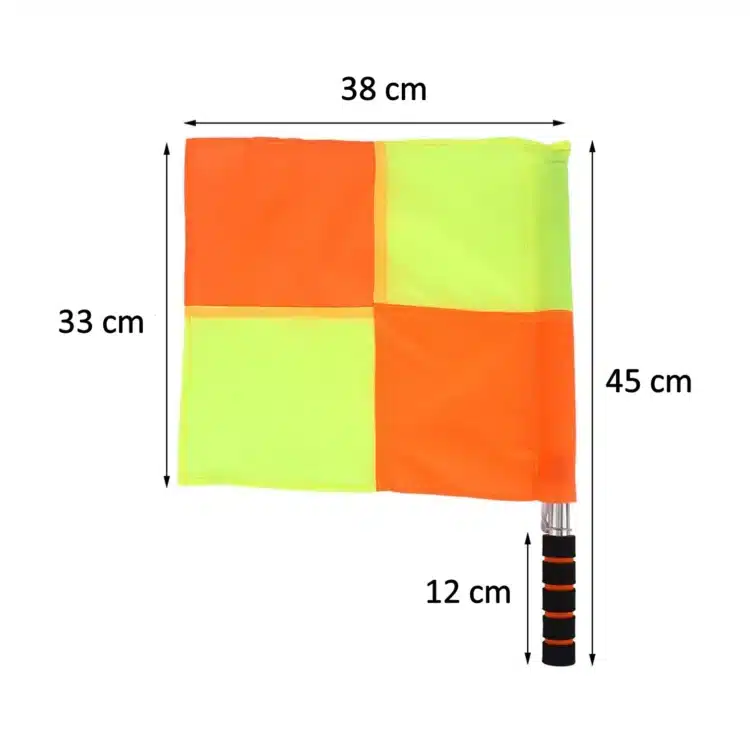BANDERINES PARA ARBITRO ASISTENTE DE FÚTBOL CON ESTUCHE - Imagen 6