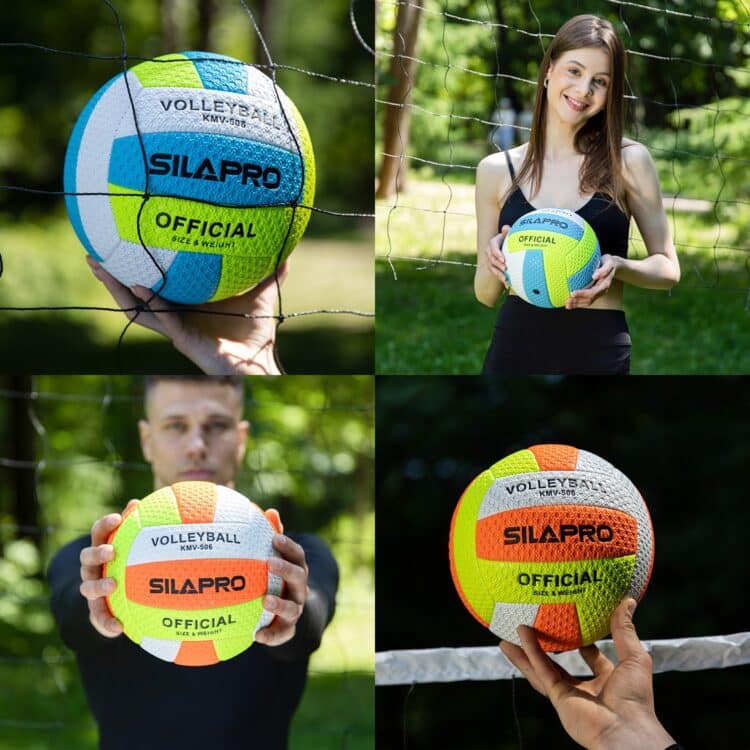 PELOTA PARA VÓLEY PVC 2.5MM DISEÑO VIBRANTE SILAPRO - Imagen 8