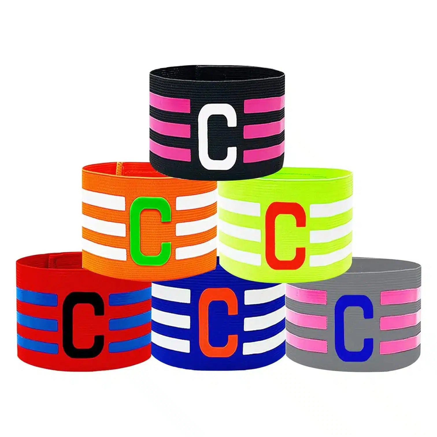 BANDA BRAZALETE PARA CAPITÁN AJUSTABLE ELÁSTICO