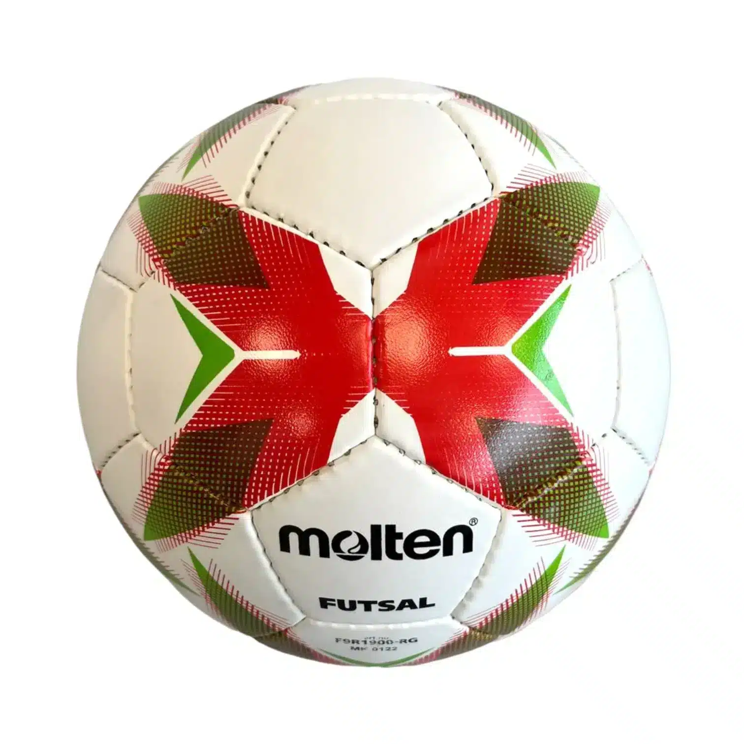 PELOTA PARA FUTSAL TALLA #4 F9R1900-RG COSIDO A MANO MOLTEN - Imagen 2
