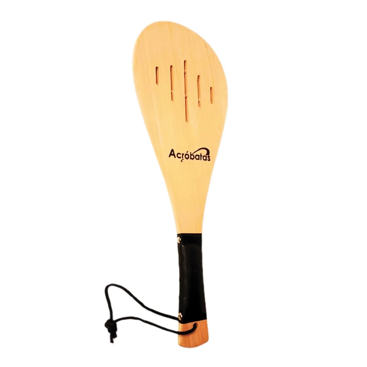 PALETA DE MADERA C/ RANURAS PARA FRONTÓN ACRÓBATAS - Imagen 2