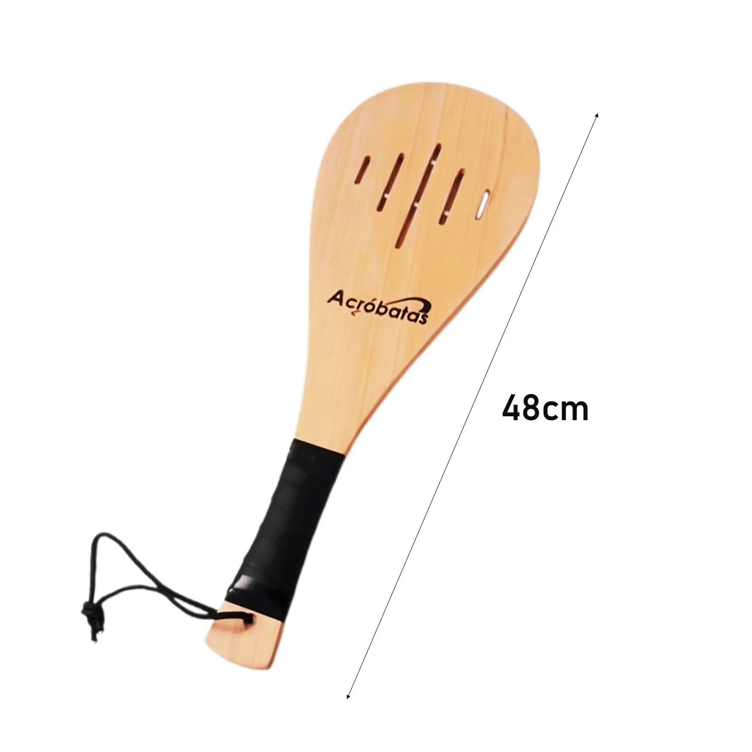 PALETA DE MADERA C/ RANURAS PARA FRONTÓN ACRÓBATAS - Imagen 4