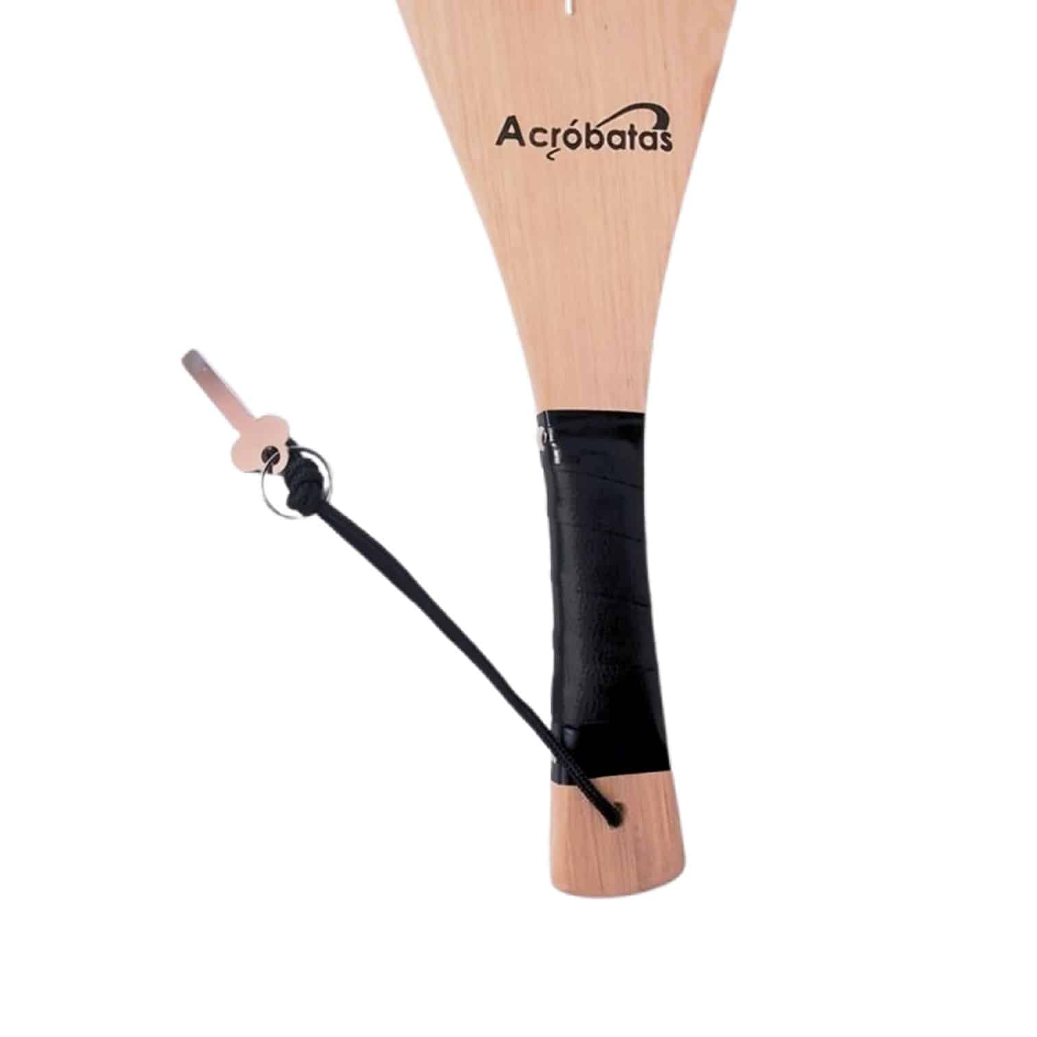 PALETA DE MADERA C/ LLAVE PARA FRONTÓN ACRÓBATAS - Imagen 3