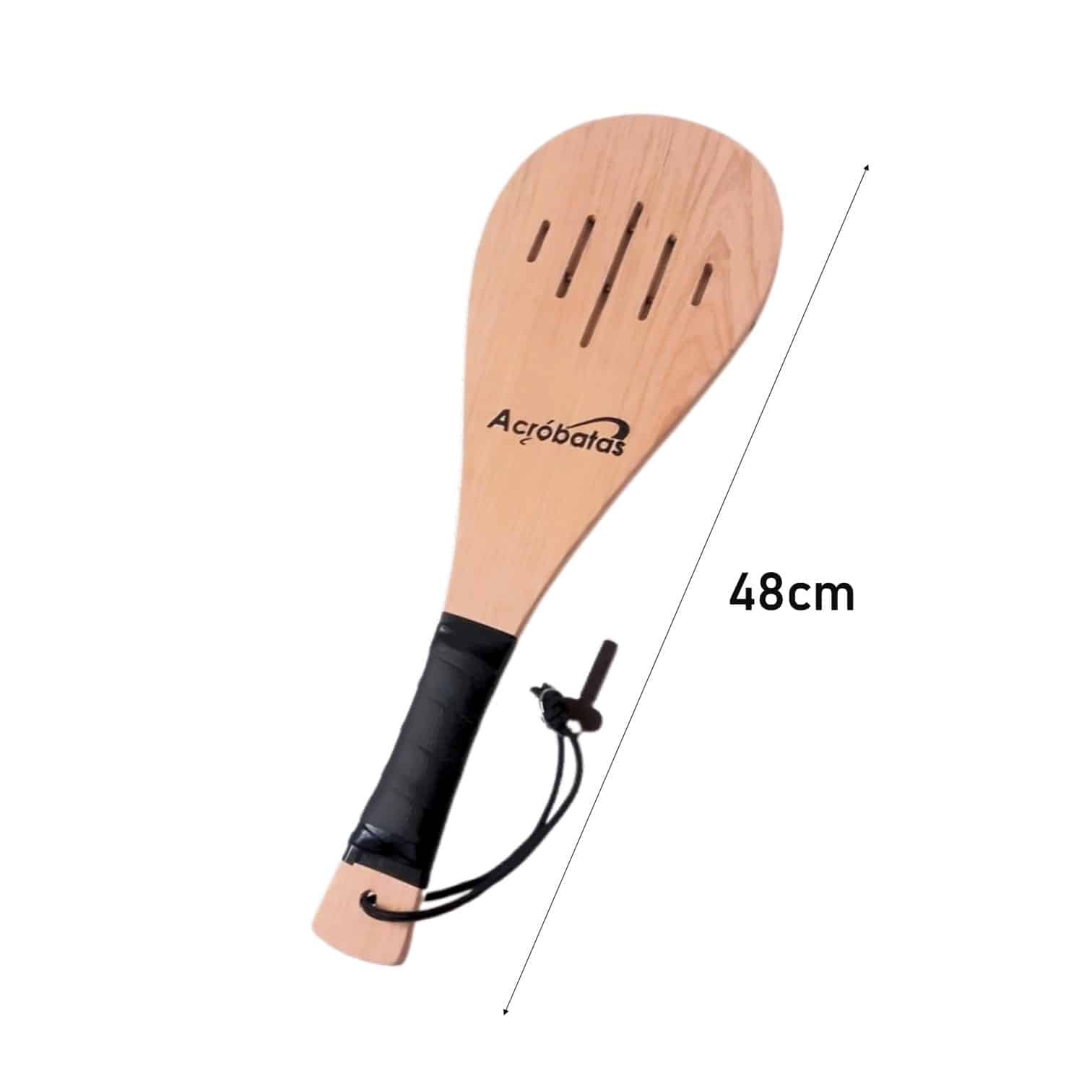 PALETA DE MADERA C/ LLAVE PARA FRONTÓN ACRÓBATAS - Imagen 4