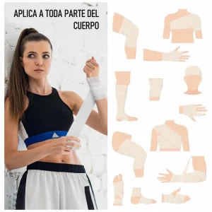 VENDA ELÁSTICA COHESIVA 5CM X 4,5M WINNER - Imagen 5