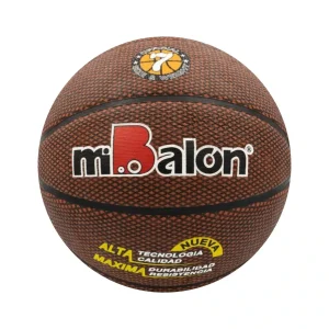PELOTA DE BÁSQUET TALLA #7 CAUCHO MODELO COBRA MI BALÓN - Imagen 8