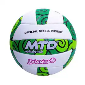 PELOTA PARA VÓLEY TALLA #5 PU/PVC HIBRIDO COSIDO LIVIANITA MTD