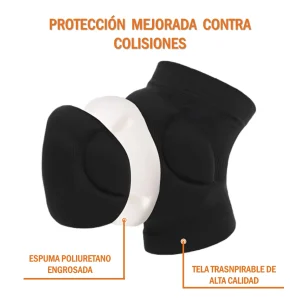 RODILLERAS PARA VÓLEY PRO EVA PREMIUM COBERTURA COMPLETA REFORZADA FUBBALL - Imagen 2