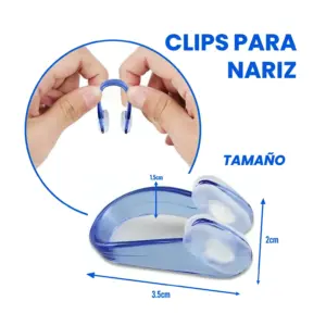 Alternative view of CLIPS PARA NARIZ PVC SILICONA PORTO