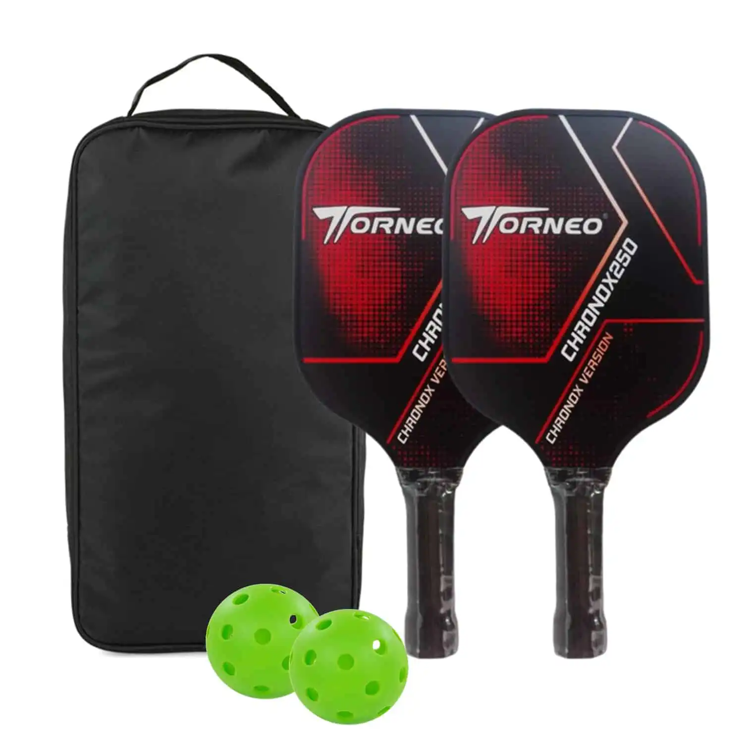 RAQUETAS PICKLEBALL FIBRA DE VIDRIO CHRONOX250 TORNEO
