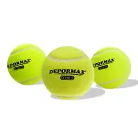 PELOTA DE TENIS DEPORMAX – X3 UNID