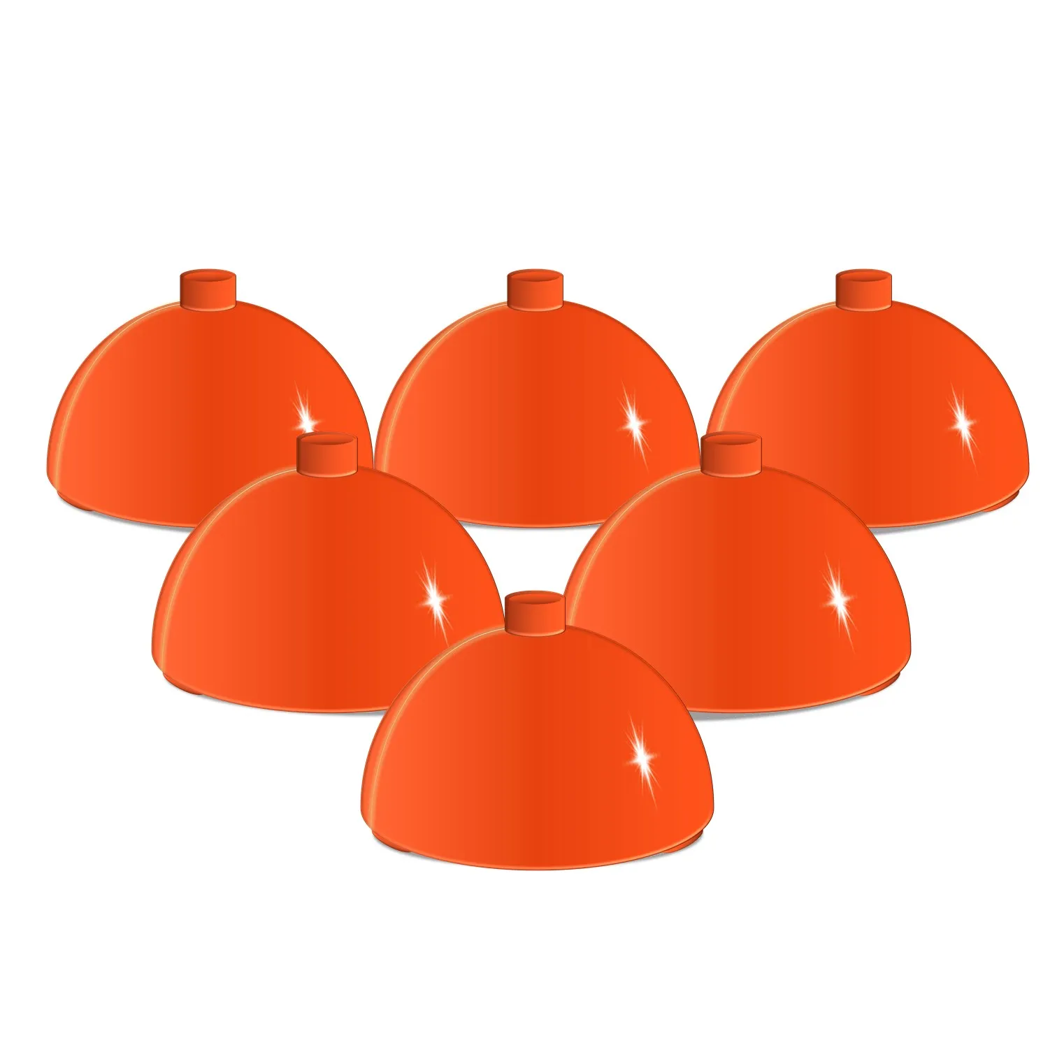 PACK DE 6 BASE SOPORTE DE PVC PARA VARILLA ENTRENAMIENTO DEPORTIVO AL AIRE LIBRE - Imagen 4