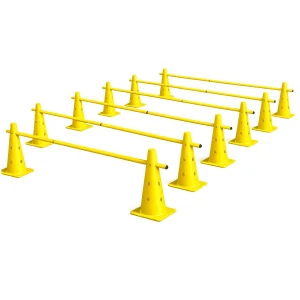 SET DE 12 CONOS DEPORTIVO DE 35CM + 6 VARILLAS - Imagen 13