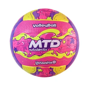 PELOTA PARA VÓLEY #5 GOMA FOAM DISEÑO AGUA MTD - Imagen 9