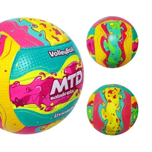 PELOTA PARA VÓLEY #5 GOMA FOAM DISEÑO AGUA MTD - Imagen 5