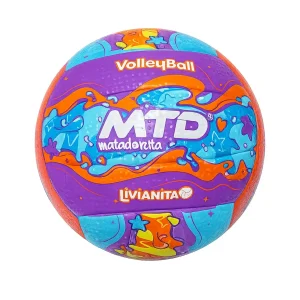 PELOTA PARA VÓLEY #5 GOMA FOAM DISEÑO AGUA MTD - Imagen 7