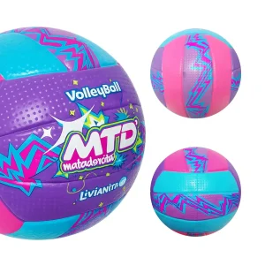 PELOTA PARA VÓLEY #5 GOMA FOAM DISEÑO ELÉCTRICO MTD - Imagen 5