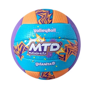 PELOTA PARA VÓLEY #5 GOMA FOAM DISEÑO ELÉCTRICO MTD - Imagen 8