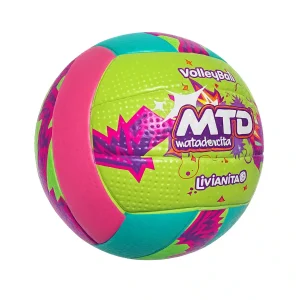 PELOTA PARA VÓLEY #5 GOMA FOAM DISEÑO ELÉCTRICO MTD - Imagen 6